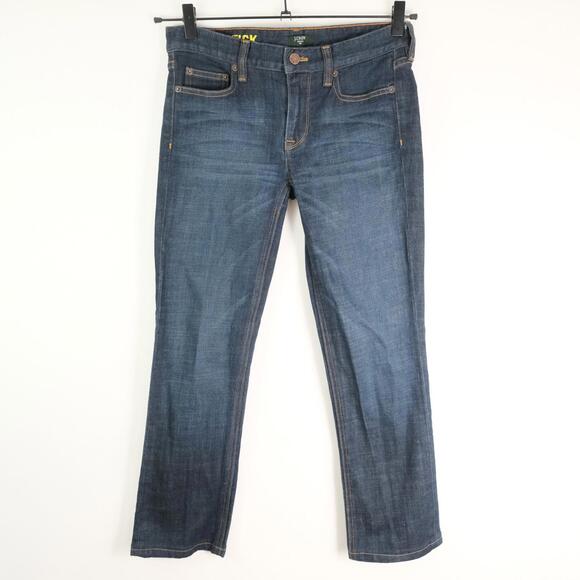 J Crew Stretch Womens 27S Jeans Matchstick Blue (30x27) - Picture 1 of 10